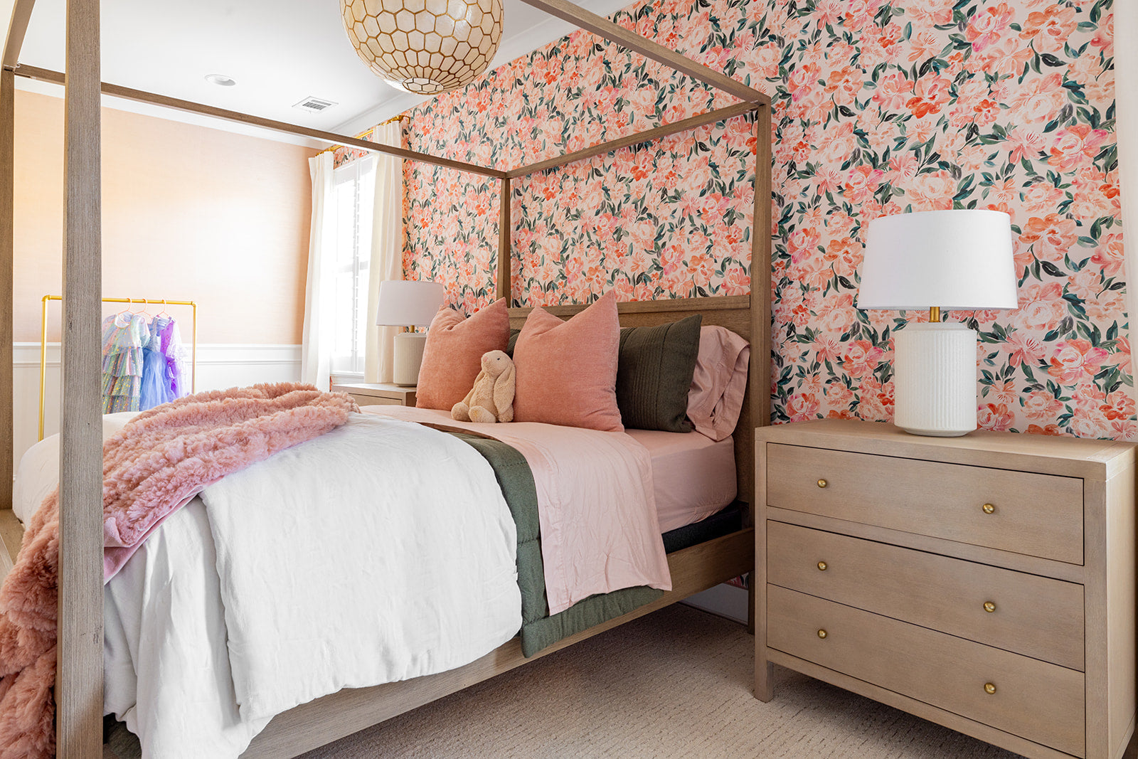 Introducing Enchanted Blooms: Little Girls' Room Design