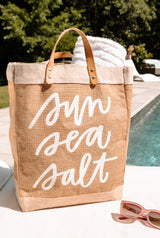 Market Tote - Sun Sea Salt - Joy Meets Home