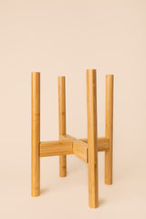 Adjustable Bamboo Plant Stand - Joy Meets Home