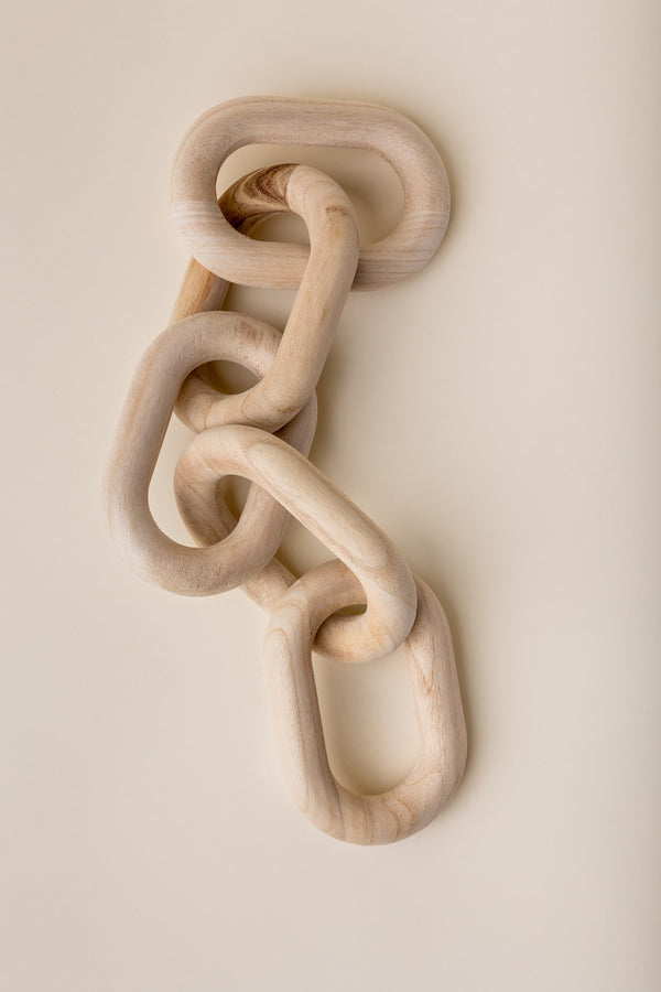 Wood Chain Link - Joy Meets Home