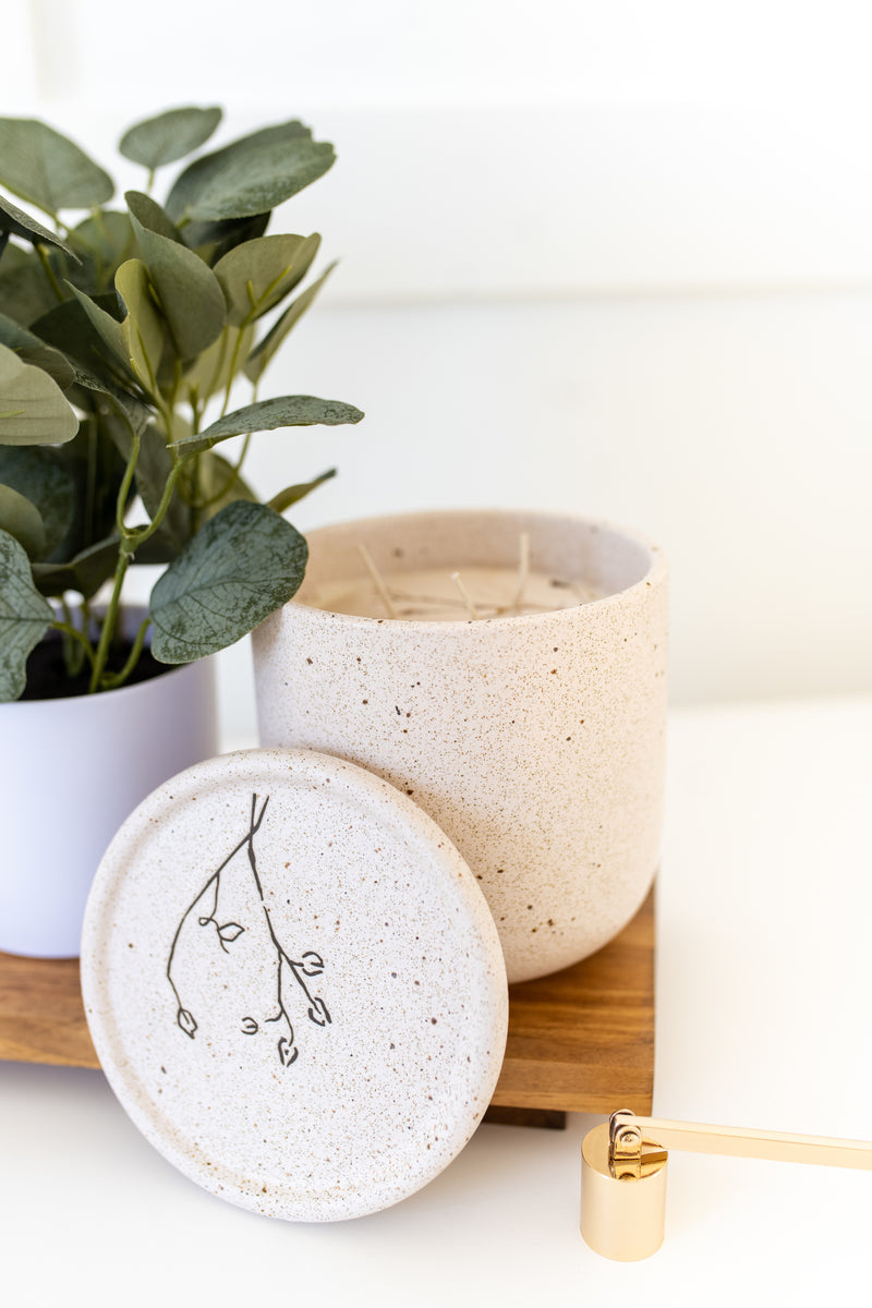 Amber Bergamot Medium Outdoor Ceramic - Joy Meets Home
